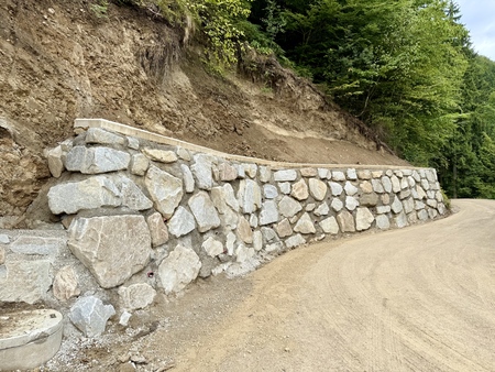 Rutnikov križ - Eberlova bajta - sanacija gozdne ceste (2)